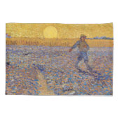 Vincent van Gogh - Sower met Setting Sun Kussensloop (Achterkant)