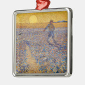 Vincent van Gogh - Sower met Setting Sun Metalen Ornament (Links)