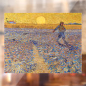 Vincent van Gogh - Sower met Setting Sun Raamsticker (Vel 2)