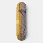Vincent van Gogh - Sower met Setting Sun Skateboard (Voorkant)