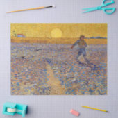 Vincent van Gogh - Sower met Setting Sun Tissuepapier (Craft)