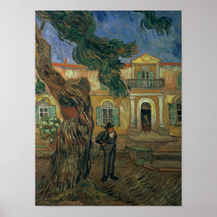 Vincent van Gogh St. Paul's Hospital, St. Remy Poster