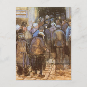 Vincent van Gogh Staatsloterij Kantoor (Slecht Gel Briefkaart