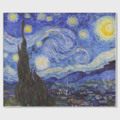 Vincent van Gogh, “ Starry night ” Cadeaupapier (Vlak)