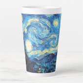 Vincent van Gogh - Starry Night Latte Mug Latte Mok (Voorkant)