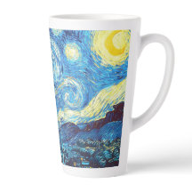 Vincent van Gogh - Starry Night Latte Mug