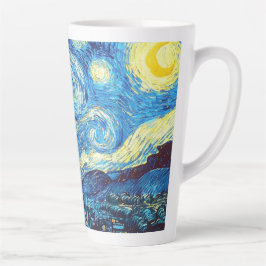 Vincent van Gogh - Starry Night Latte Mug Mok