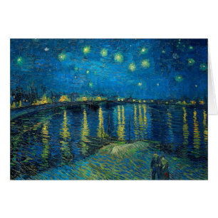 Vincent Van Gogh Starry Night Over the Rhone