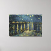 Vincent van Gogh | Starry Night Over the Rhone Canvas Afdruk (Voorkant)