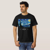 Vincent Van Gogh Starry Night T-Shirt (Devant entier)