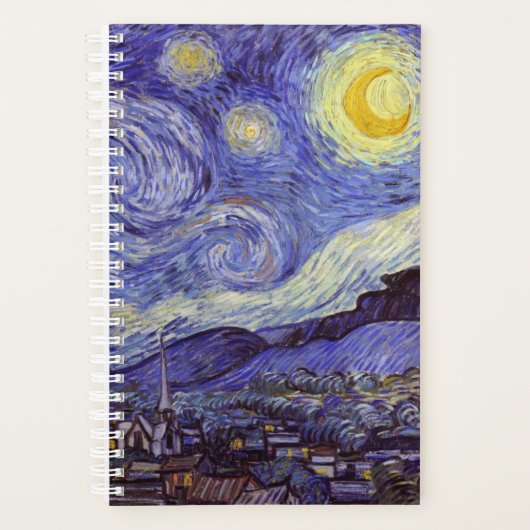 Vincent Van Gogh Starry Nuit Vintage Art (Devant)