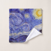 Vincent Van Gogh Starry Nuit Vintage Art (Gant de toilette)