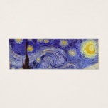 Vincent Van Gogh Starry Nuit Vintage Art<br><div class="desc">Vincent van Gogh Starry Night Art Peinture Starry Night est un tableau de l'artiste post-impressionniste néerlandais Vincent van Gogh. Le ciel bleu de la nuit est rempli de nuages tourbillonnants, d'étoiles et d'une lune brillante croissant. La Nuit étoilée est la seule nocturne de la série de vues depuis la fenêtre...</div>