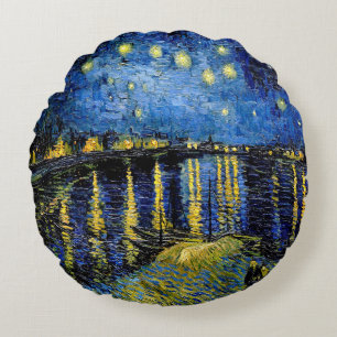 Vincent Van Gogh Sterrennacht 1888 Kussen
