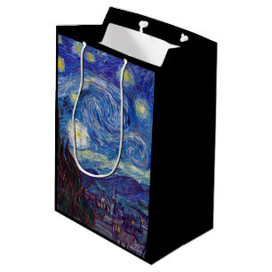VINCENT VAN GOGH - Sterrennacht 1889 Medium Cadeauzakje