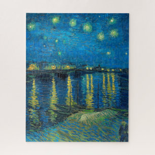 Vincent Van Gogh Sterrennacht aan de Rhône Legpuzzel