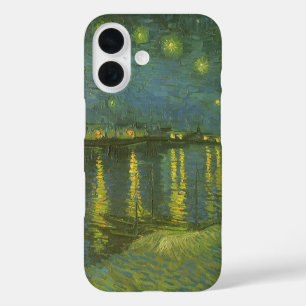 Vincent van Gogh - Sterrennacht boven de Rhône iPhone 16 Hoesje