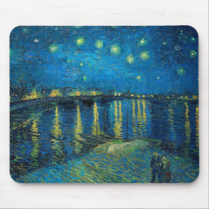 Vincent Van Gogh Sterrennacht boven de Rhône Muismat
