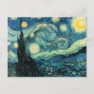 Vincent Van Gogh Sterrennacht Briefkaart