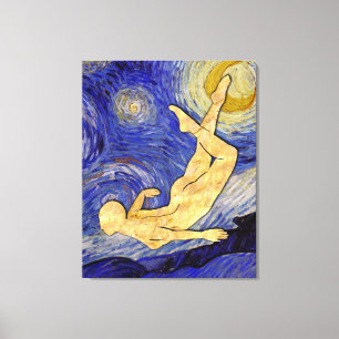 Vincent Van Gogh Sterrennacht Canvas Afdruk