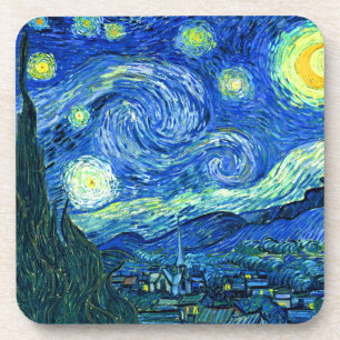 vincent van gogh sterrennacht drankjes onderzetter