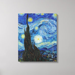 Vincent Van Gogh Sterrennacht  Fine Art Canvas Afdruk
