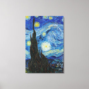 Vincent Van Gogh Sterrennacht  Fine Art Canvas Afdruk