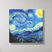 Vincent Van Gogh Sterrennacht Fine Art Canvas Afdruk (Voorkant)