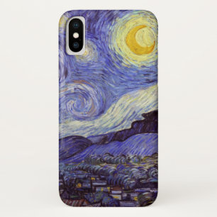 Vincent Van Gogh Sterrennacht  Fine Art iPhone X Hoesje
