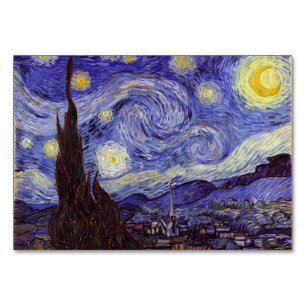Vincent Van Gogh Sterrennacht  Fine Art Kaart