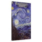Vincent Van Gogh Sterrennacht Fine Art Klembord (Rechts)