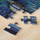 Vincent Van Gogh Sterrennacht  Fine Art Legpuzzel (Zijkant)