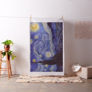 Vincent Van Gogh Sterrennacht  Fine Art Stof