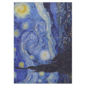 Vincent Van Gogh Sterrennacht  Fine Art Tafelkleed (Voorkant)