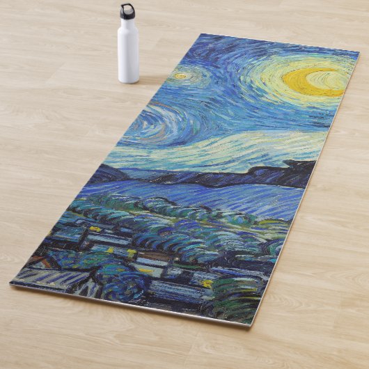 Vincent Van Gogh Sterrennacht  Fine Art Yogamat (In situ)