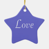 Vincent van Gogh, Sterrennacht Keramisch Ornament (Achterkant)