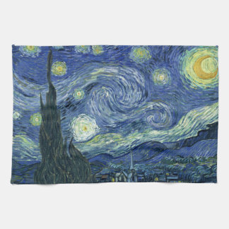 Vincent Van Gogh Sterrennacht Kitchen Towel Theedoek