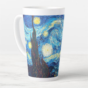 Vincent van Gogh - Sterrennacht Latte mok