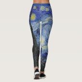 Vincent Van Gogh, Sterrennacht Leggings (Achterkant)
