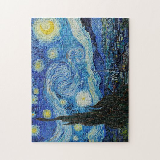 Vincent van Gogh - Sterrennacht Legpuzzel (Verticaal)