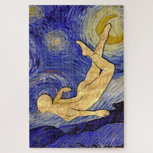 Vincent Van Gogh Sterrennacht Legpuzzel (Verticaal)