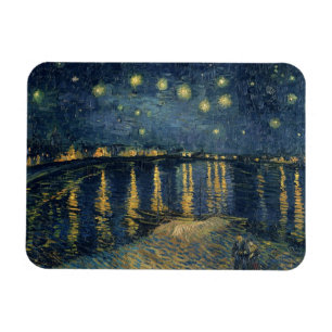 Vincent van Gogh Sterrennacht over de Rhône Magneet