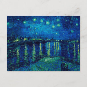 Vincent Van Gogh - Sterrennacht over de Rijn Briefkaart