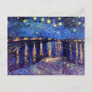 Vincent Van Gogh - Sterrennacht over de Rijn Briefkaart