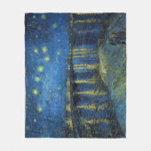 Vincent van Gogh - Sterrennacht over de Rijn Fleece Deken (Voorkant)