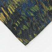 Vincent van Gogh | Sterrennacht over de Rijn Fleece Deken (Hoek)