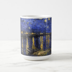 Vincent Van Gogh Sterrennacht over de Rijn Koffiemok