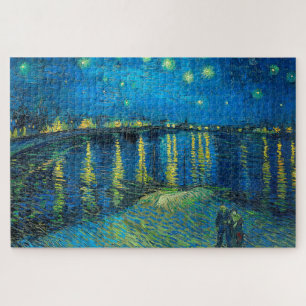 Vincent Van Gogh Sterrennacht over de Rijn Legpuzzel