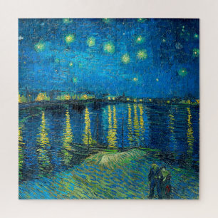 Vincent Van Gogh Sterrennacht over de Rijn Legpuzzel