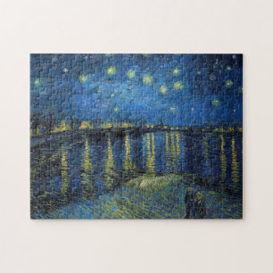 Vincent Van Gogh - Sterrennacht over de Rijn Legpuzzel